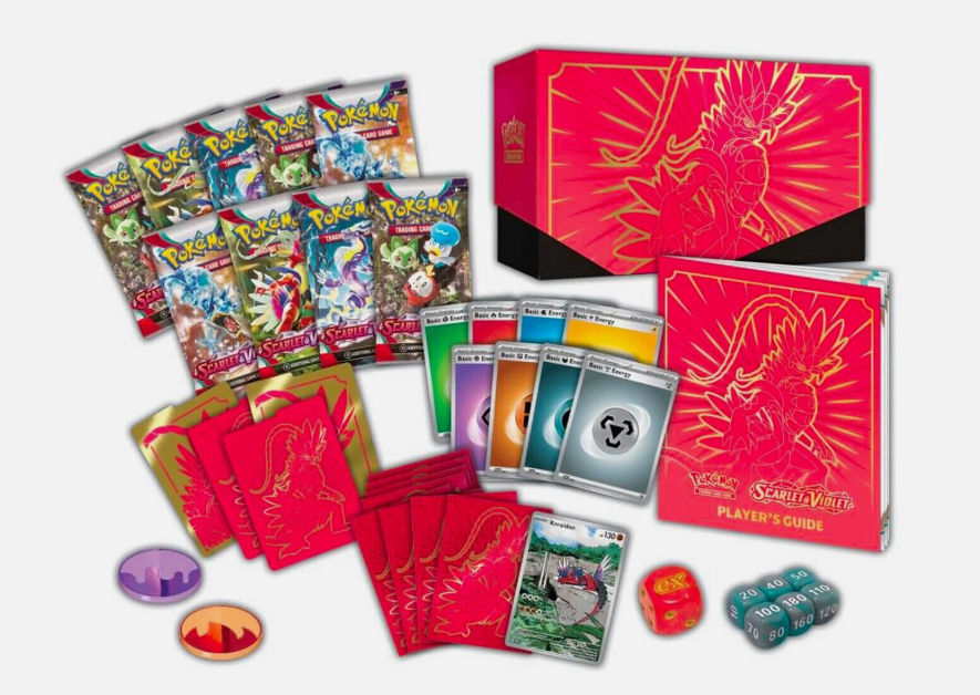 Pokémon TCG: Scarlet & Violet Elite Trainer Box – Miraidon Edition