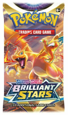 Pokémon TCG: Sword & Shield—Brilliant Stars Single Booster Pack