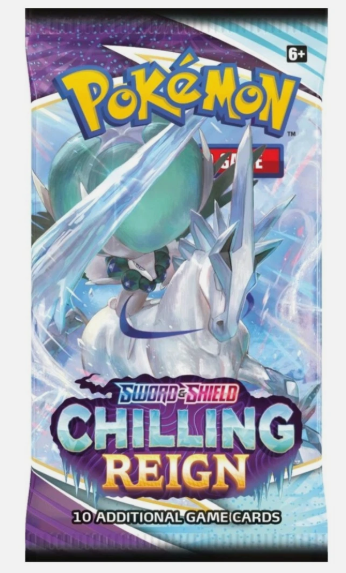 Pokémon TCG: Sword & Shield—Chilling Reign Single Booster Pack