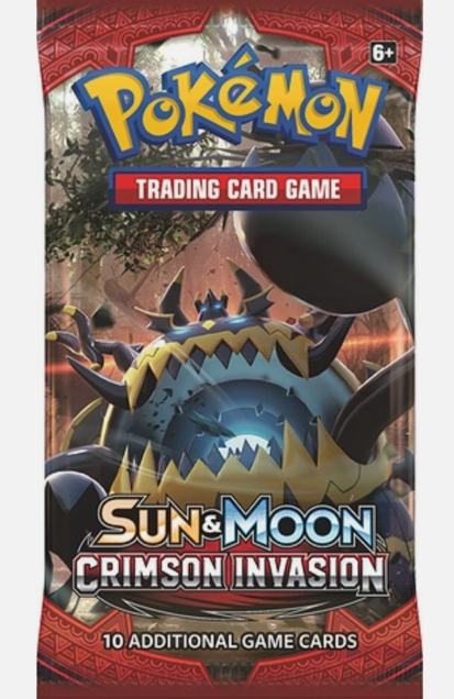 Sun & Moon—Crimson Invasion Single Booster Pack