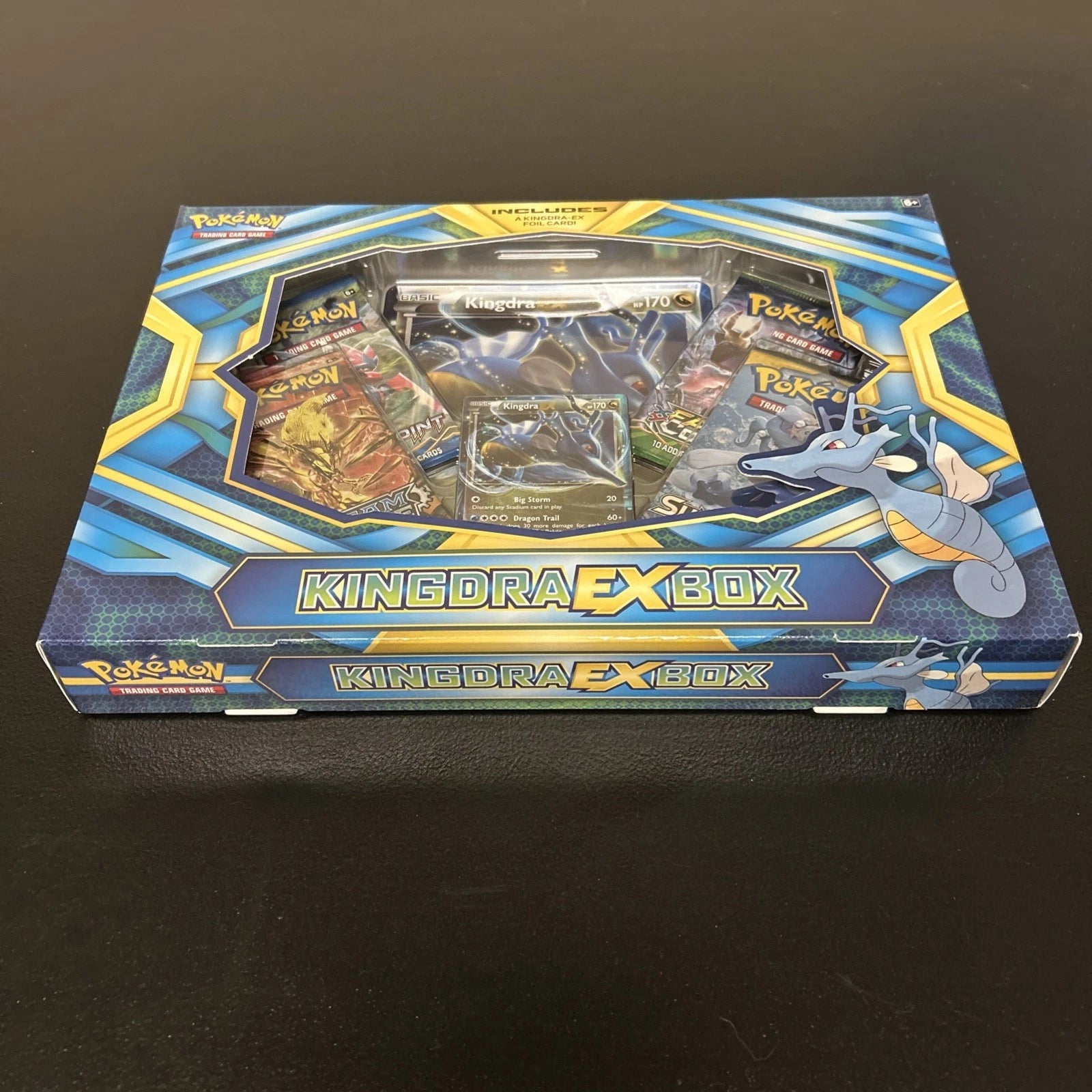 Pokémon TCG: Kingdra EX Box 4 Booster Packs