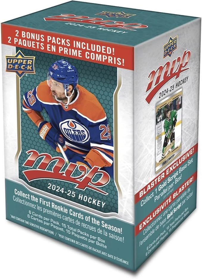 2024-25 Upper Deck MVP Hockey Blaster Box