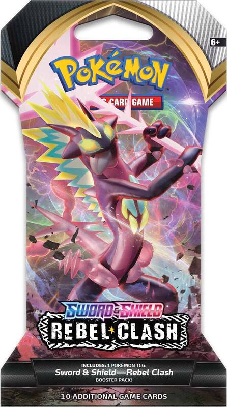 Pokémon Sword and Shield Rebel Clash Single Sleeve Pack