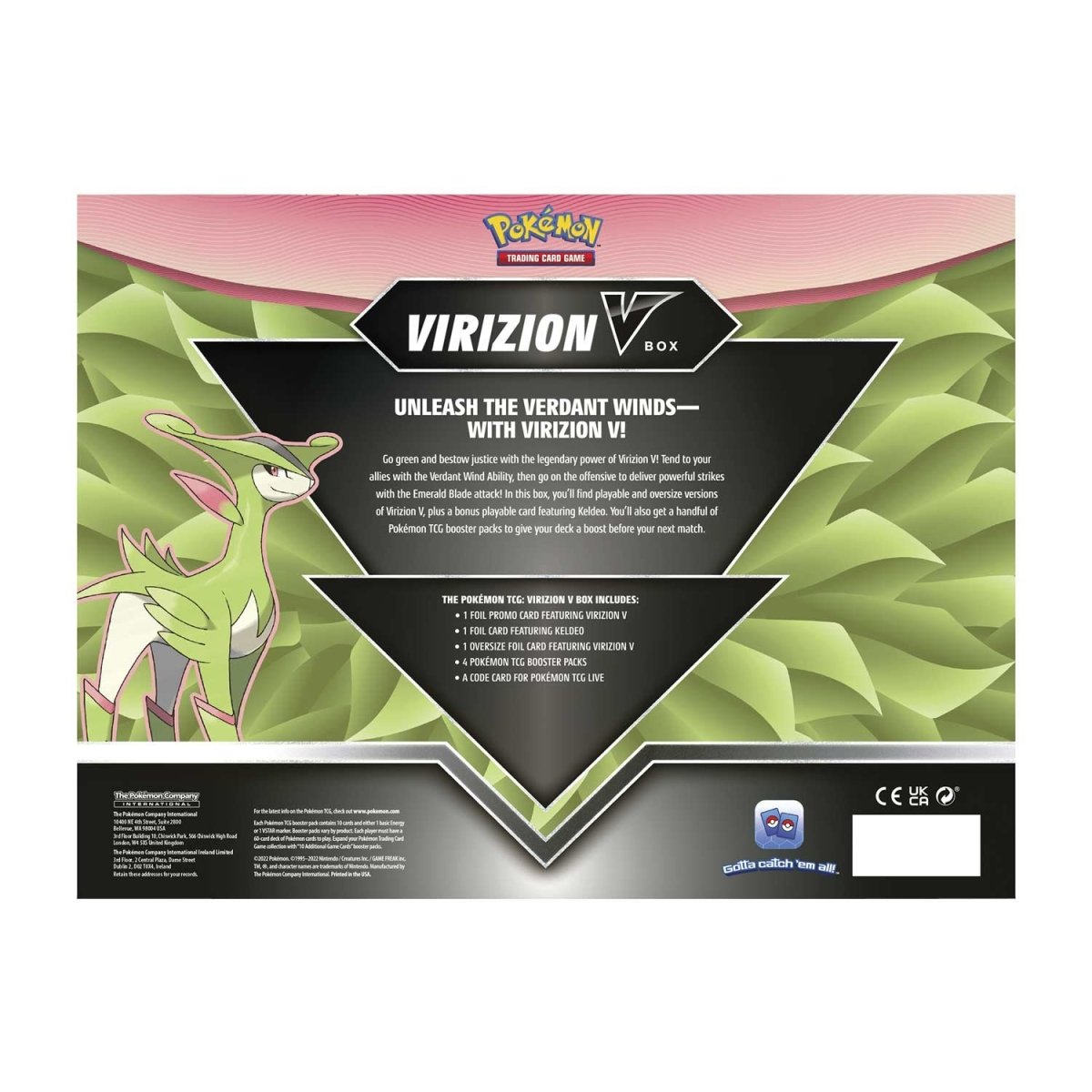 Pokémon TCG: Virizion V Box